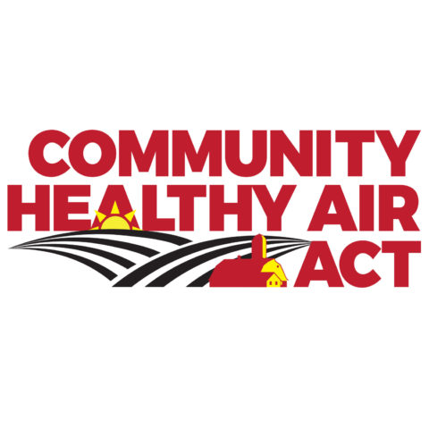 Full view of Community Healthy Air Act logo